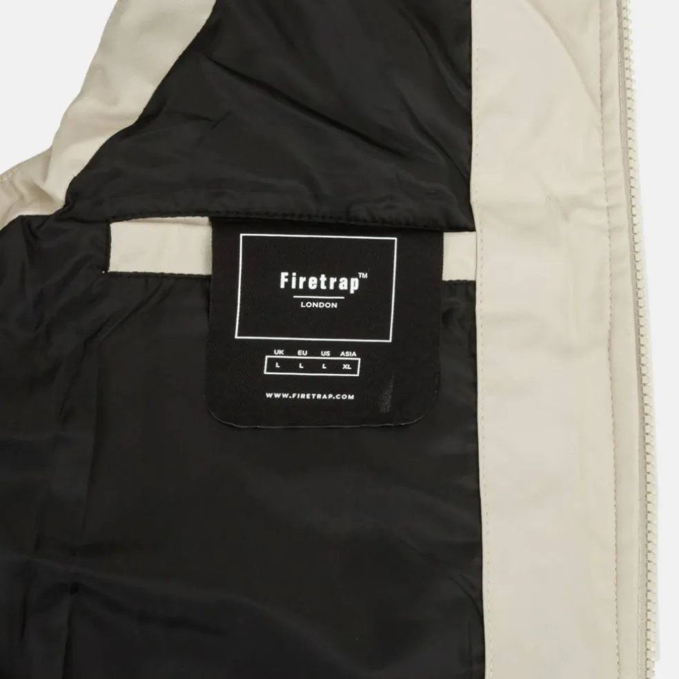 Men's Faux Leather Stand Collar Sleeveless Padded Gilet