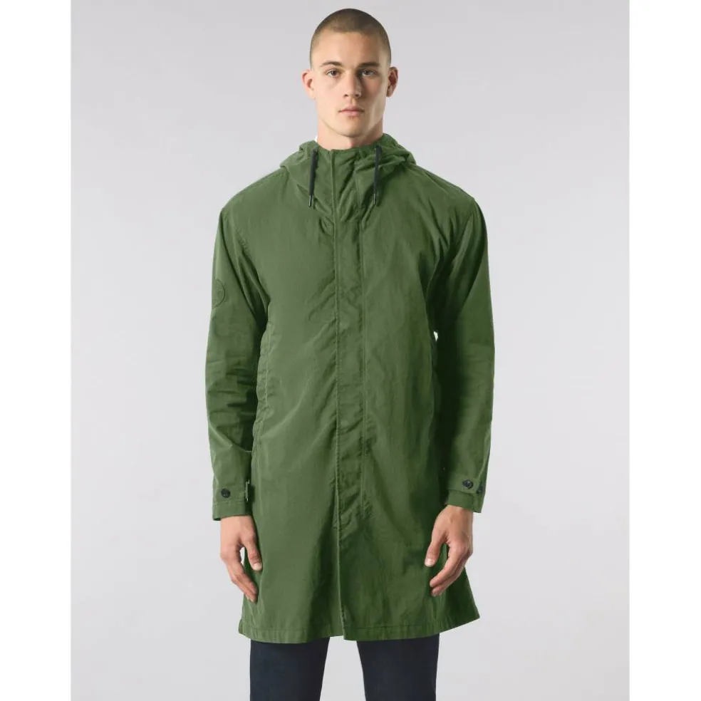 Men's Feltham Military-Inspired Hooded Parka