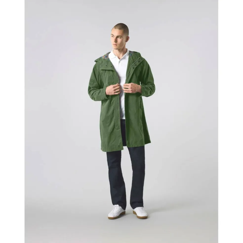 Men's Feltham Military-Inspired Hooded Parka