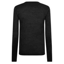 Mens Flat Knit Classic Crew Neck Jumper