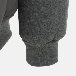 Men's Fleece Hooded Long Sleeve Hybrid Jacket
