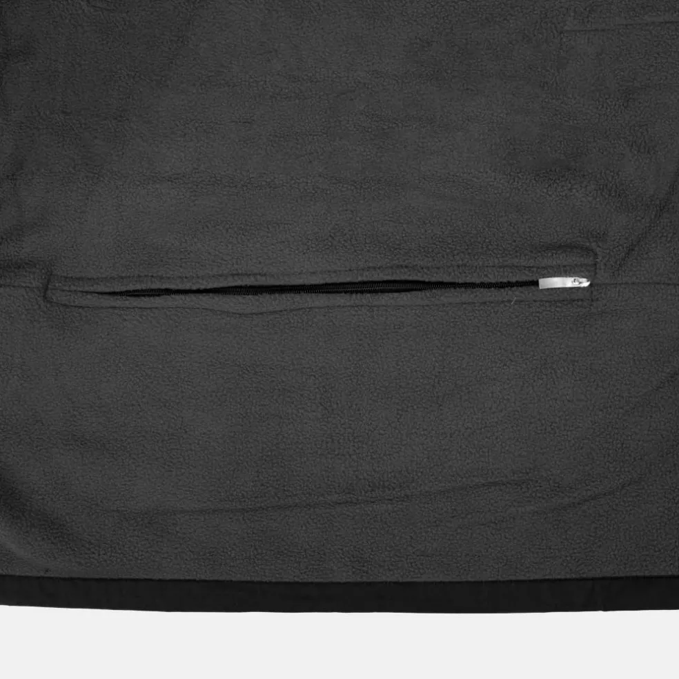 Men's Fleece Lined Windproof Detachable Hood Parka