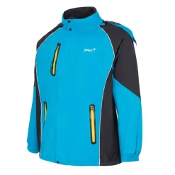 Men's Fleece Lined Wind Resistant Full Zip Softshell Jacket