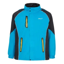 Men's Fleece Lined Wind Resistant Full Zip Softshell Jacket