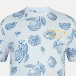 Men's Fruit All Over Print Oversized T-Shirt