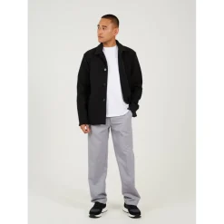 Mens Funnel Neck Overcoat