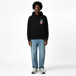 Men's Gothic Spray Pull Over Hoodie