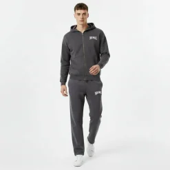 Men's Graphic Cotton Long Sleeve Oversized Fit Zip Hoodie