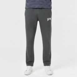 Men's Graphic Cotton Open Hem Fleece Joggers