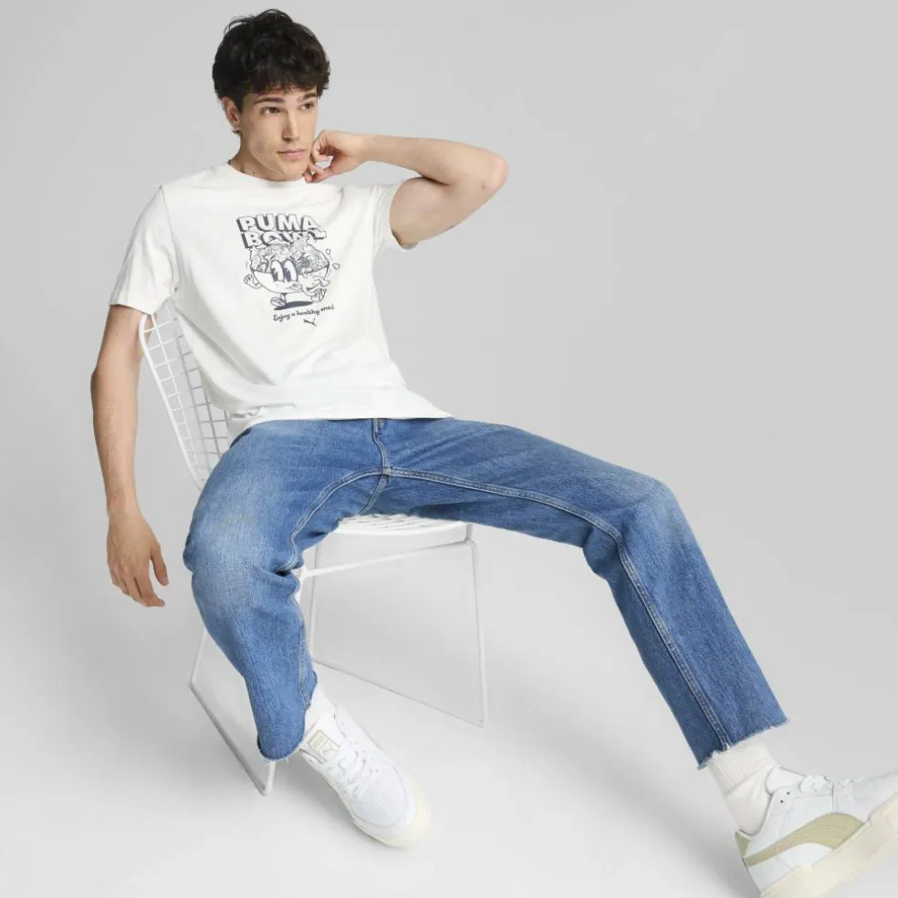 Men's Graphics Bowl Regular Fit T-Shirt