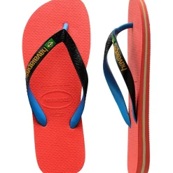 Men's Hav Brasil Mix Salmon Flip Flops