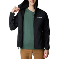 Men's Heather Canyon Water-Repellent 4-Way Stretch Softshell Jacket