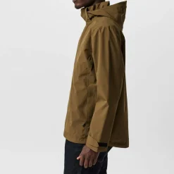 Men's Hooded DWR Long Sleeve Waterproof Jacket