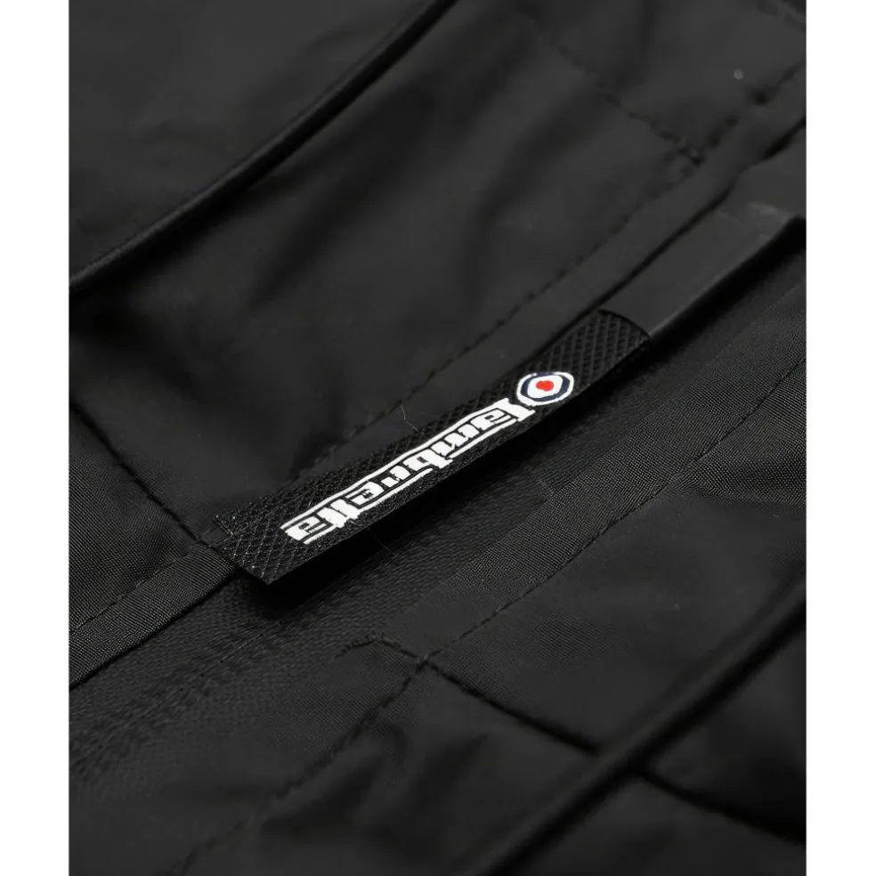 Men's Hooded Long Sleeve Zip Parka
