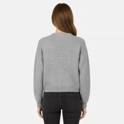 Men's Initial Long Sleeve Oversized Fit Crew Neck Jumper