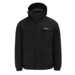 Men's 3-in-1 Windproof Fleece Lined Detachable Hood Long Sleeve Jacket
