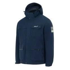 Men's 3-in-1 Windproof Fleece Lined Detachable Hood Long Sleeve Jacket