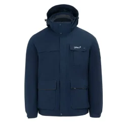 Men's 3-in-1 Windproof Fleece Lined Detachable Hood Long Sleeve Jacket