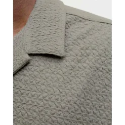 Men's Jacquard Resort Long Sleeve Shirt