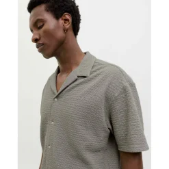 Men's Jacquard Resort Long Sleeve Shirt