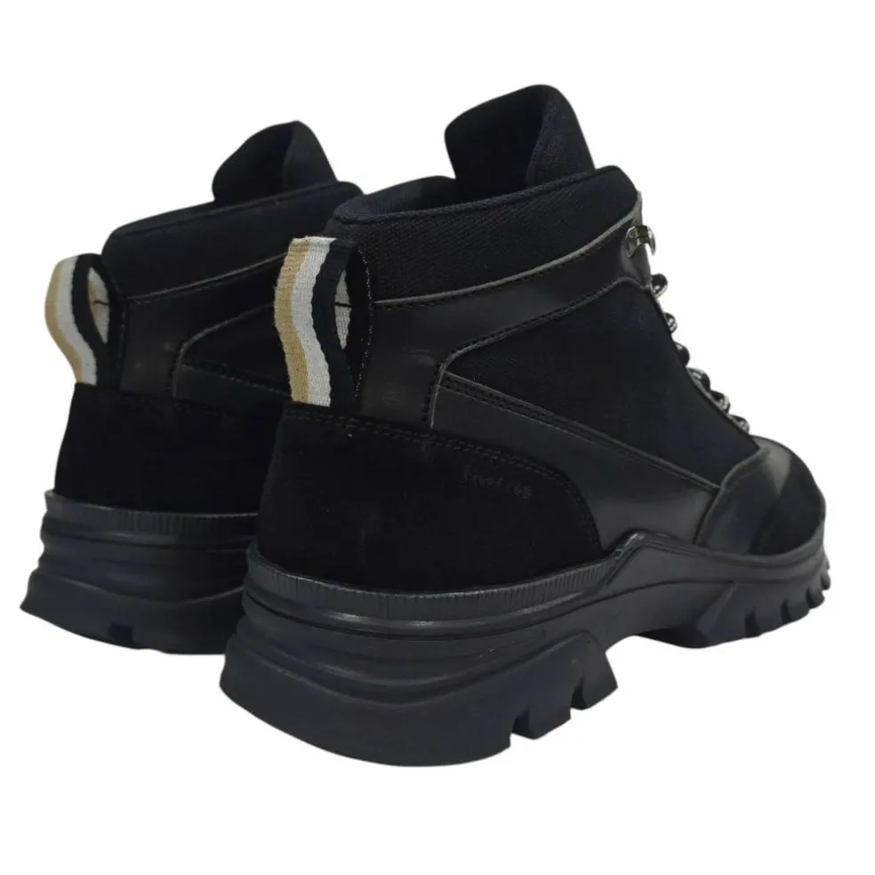 Men's Jason Leather Lace Up Hiker Rugged Boots