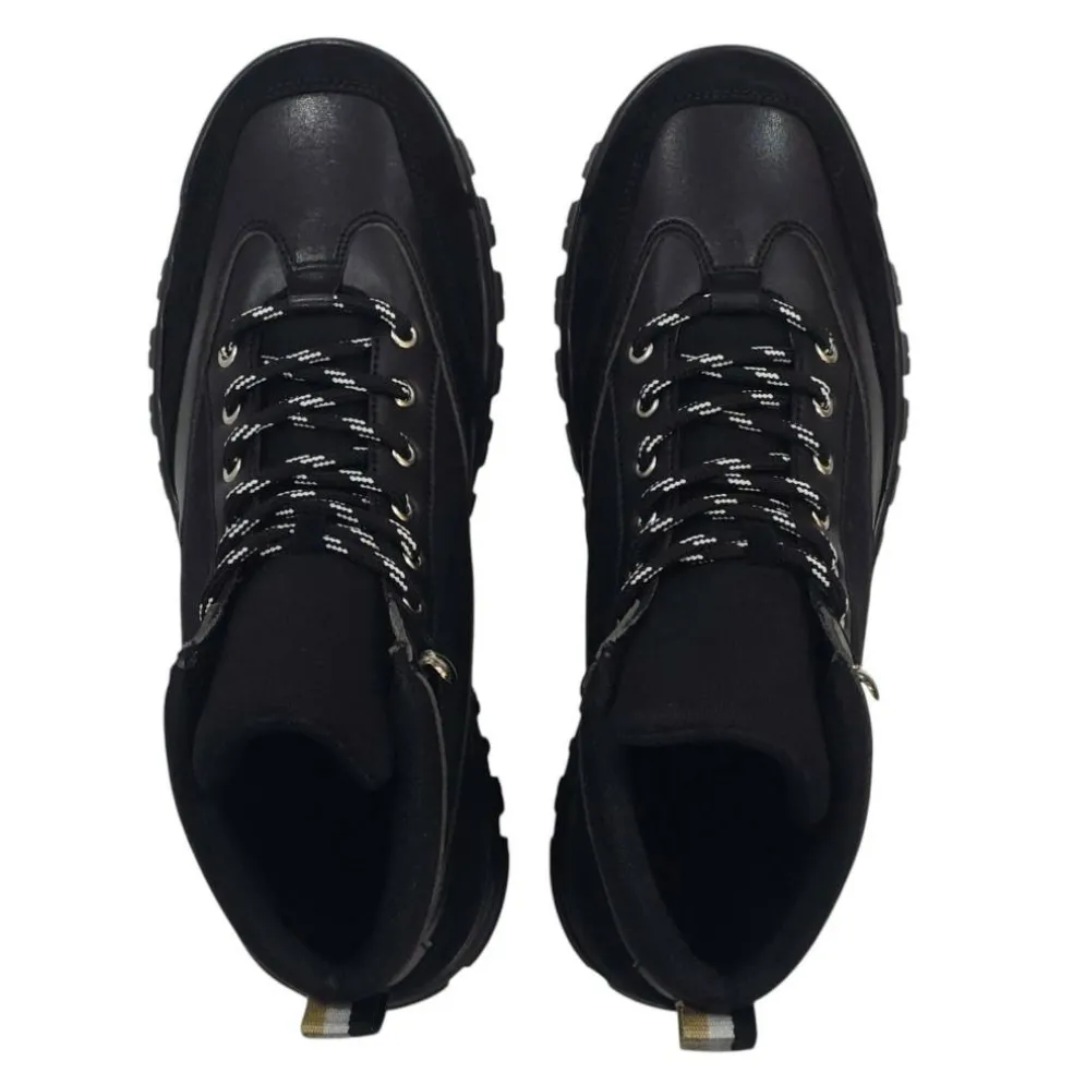 Men's Jason Leather Lace Up Hiker Rugged Boots