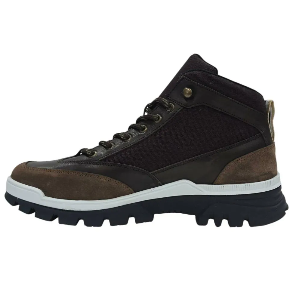 Men's Jason Leather Lace Up Hiker Rugged Boots