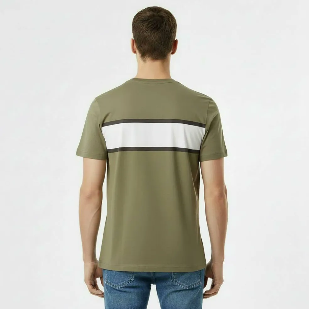 Men's JW Colour Block Regular Fit T-Shirt