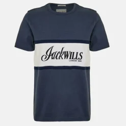 Men's JW Colour Block Regular Fit T-Shirt