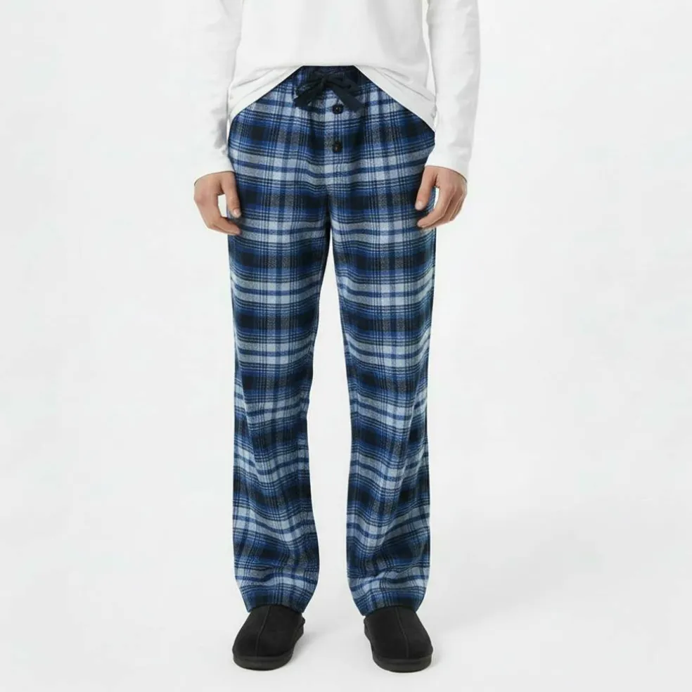 Men's JW Flannel Check Pyjama Trousers