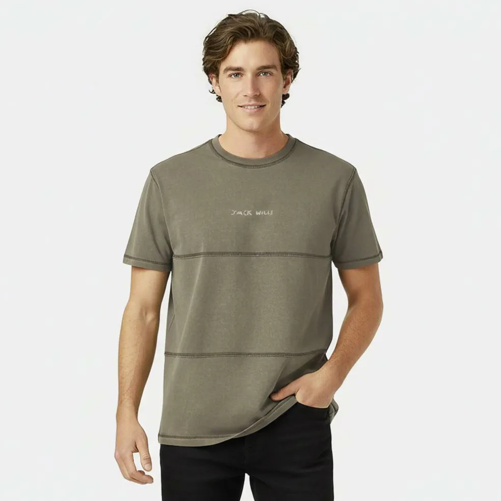 Men's JW Garment Dye Regular Fit T-Shirt