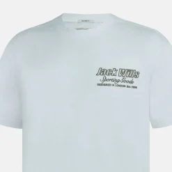 Men's JW Graphic Cotton Short Sleeve Crew Neck T-Shirt