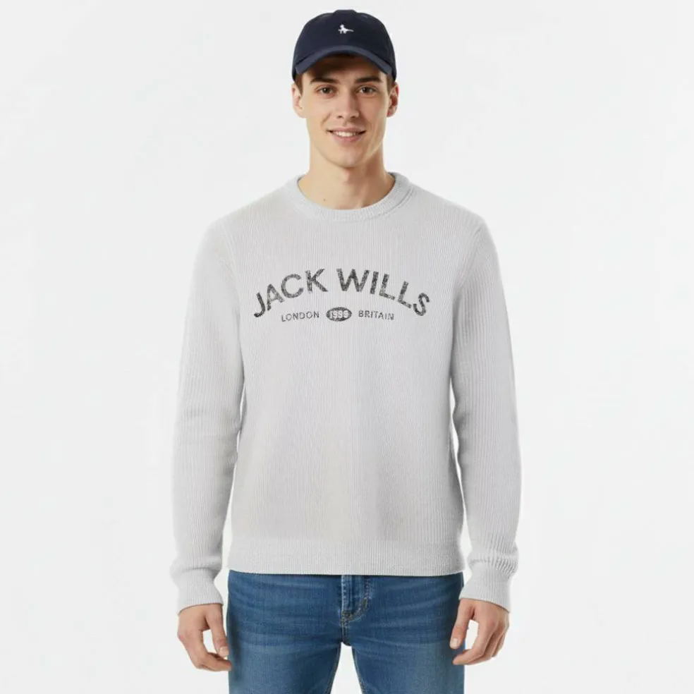 Mens JW Logo Crew Neck Jumper