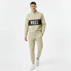 Men's JW Logo Quarter-Zip Fleece