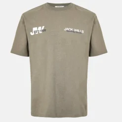 Men's JW Overlap Text Regular Fit T-Shirt