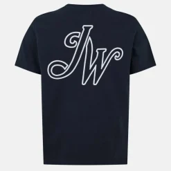 Men's JW Script Initial Regular Fit T-Shirt