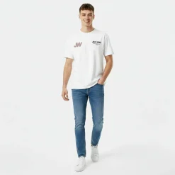 Men's JW Sporty Initial Regular Fit T-Shirt