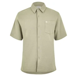 Men's JW Waffle Short-Sleeve Plain Shirt