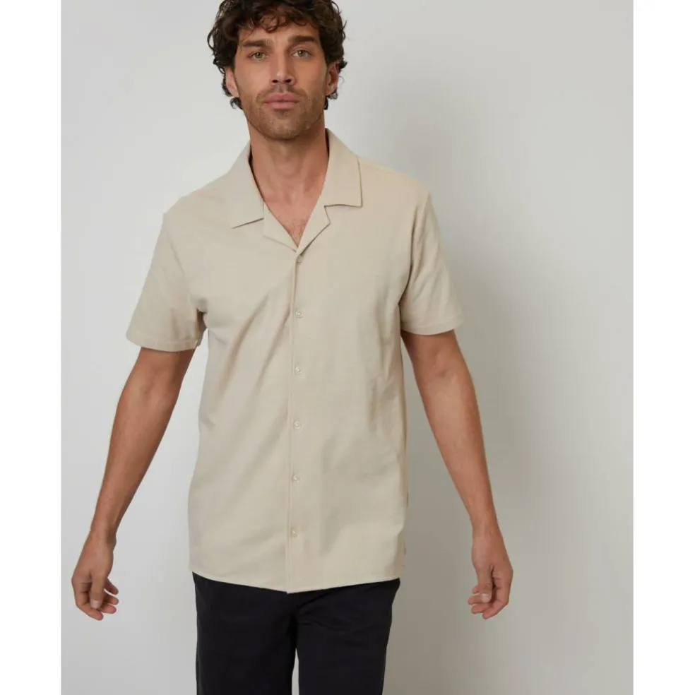 Men's Kaylian Short-Sleeve Plain Shirt