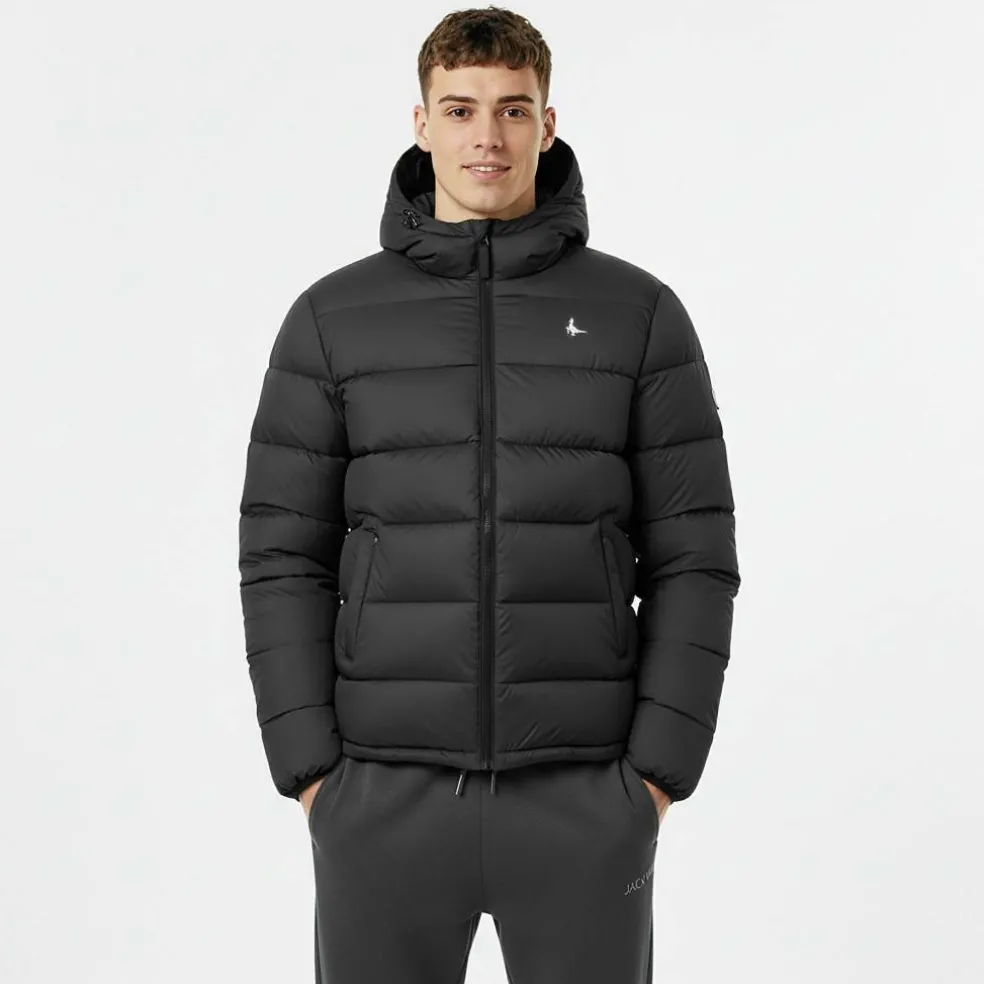 Men's Kershaw Water Resistant Synthetic Fill Short Puffer Jacket
