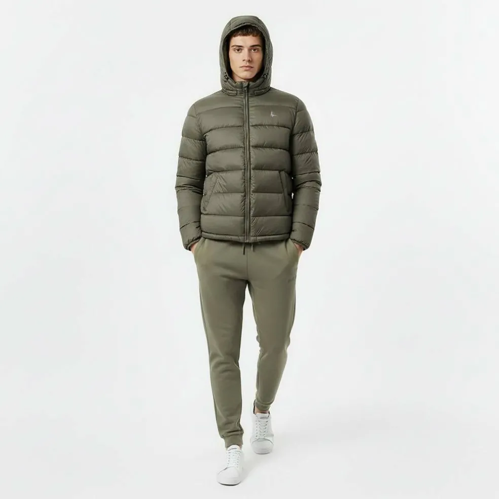 Men's Kershaw Water Resistant Synthetic Fill Short Puffer Jacket