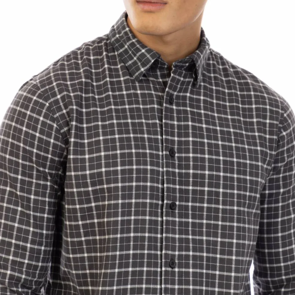 Men's Kiplin Long Sleeve Plain Shirt