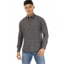 Men's Kiplin Long Sleeve Plain Shirt