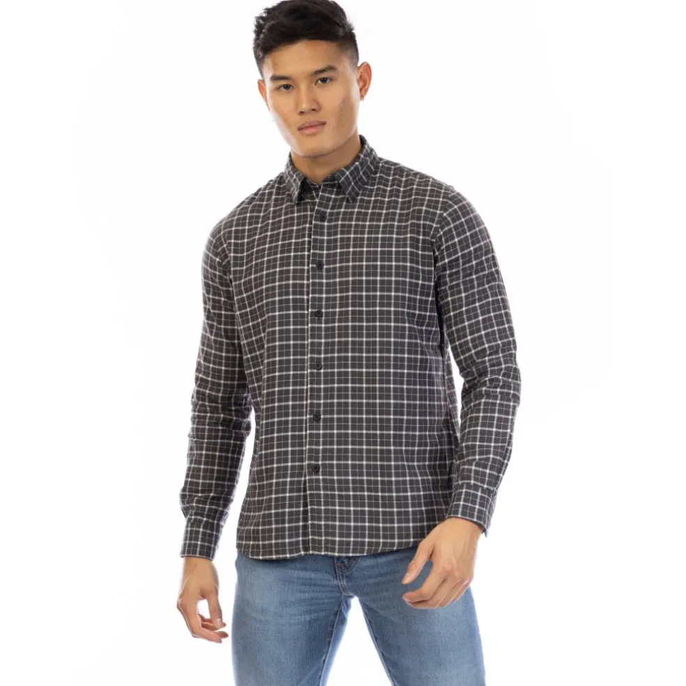 Men's Kiplin Long Sleeve Plain Shirt