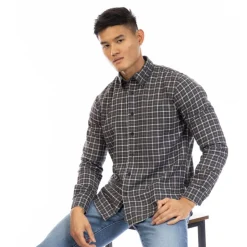 Men's Kiplin Long Sleeve Plain Shirt