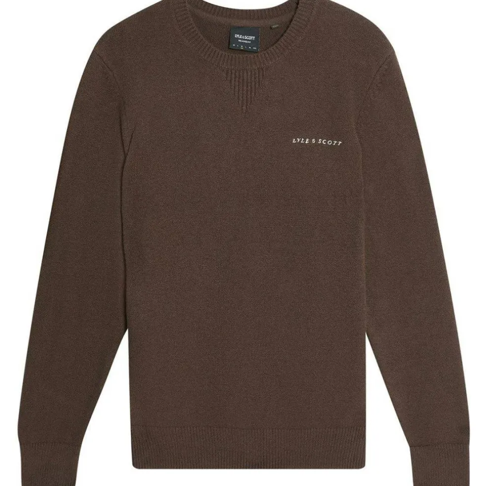 Men's Knitted Crew Neck Jumper