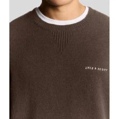 Men's Knitted Crew Neck Jumper