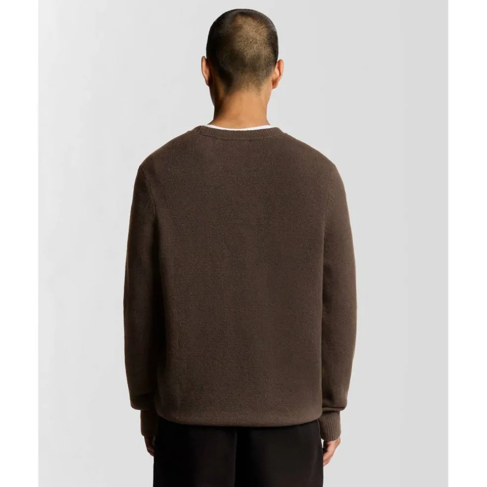 Men's Knitted Crew Neck Jumper