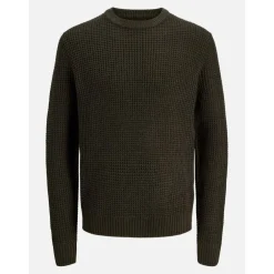 Men's Knitted Crew Neck Jumper