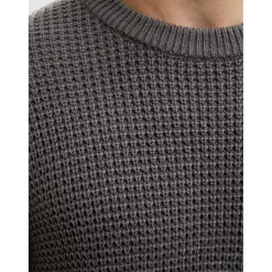 Men's Knitted Crew Neck Jumper